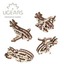 UGears Fidgets Aircraft Mechanical Model
